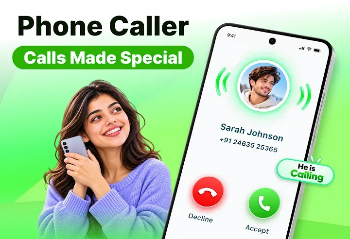 Phone Caller - Contacts screenshot 1